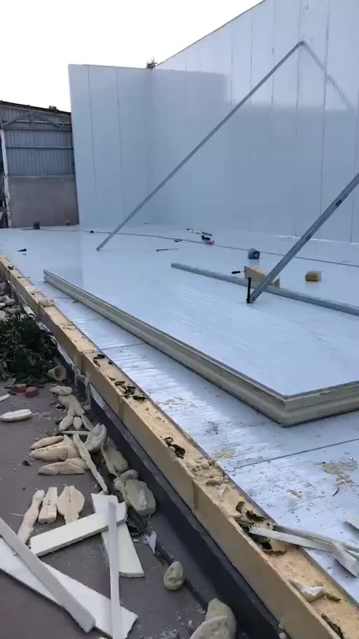 Cold room installation in Vietnam