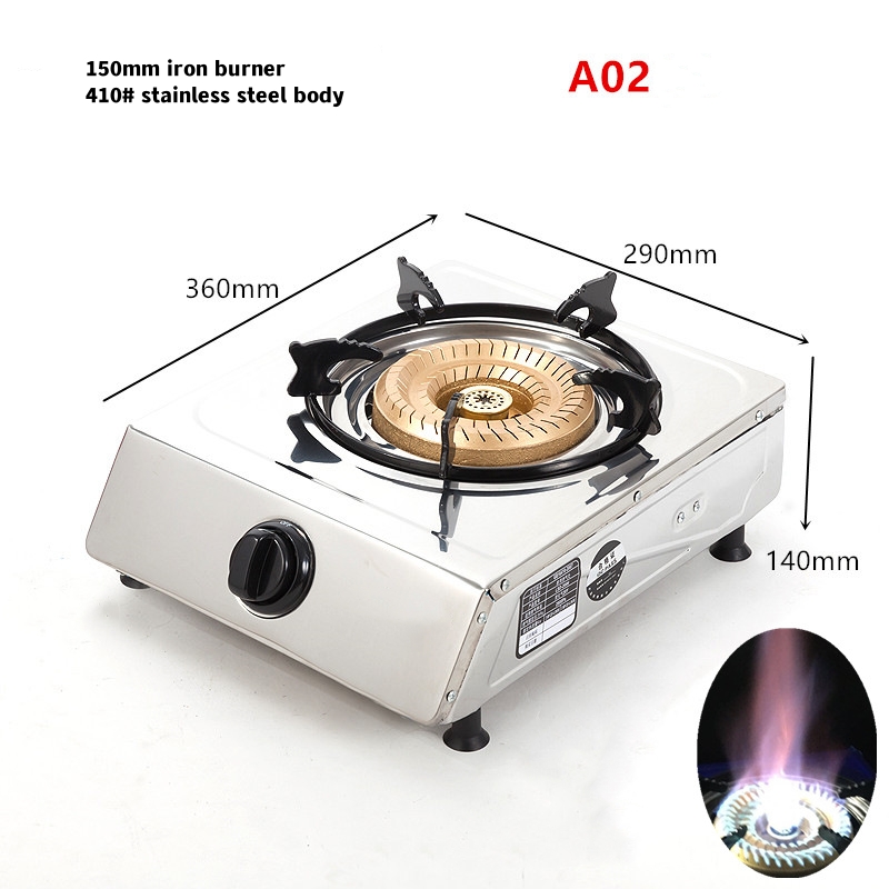 Single burner gas stove