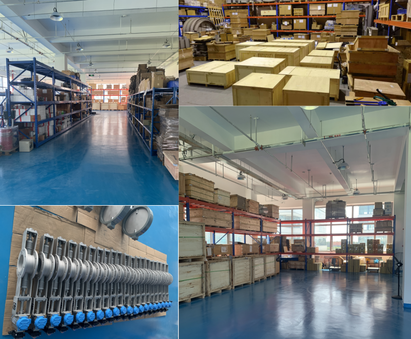 Photos of the warehouse