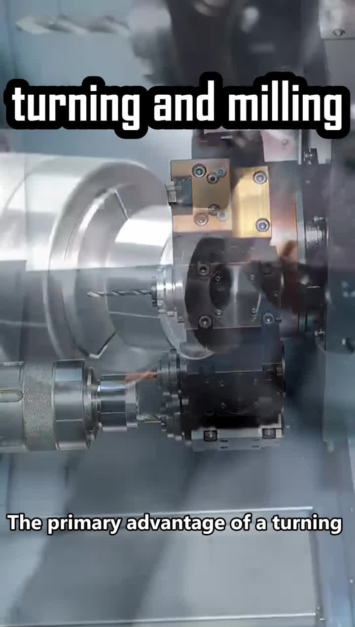 Turning and milling combined machine