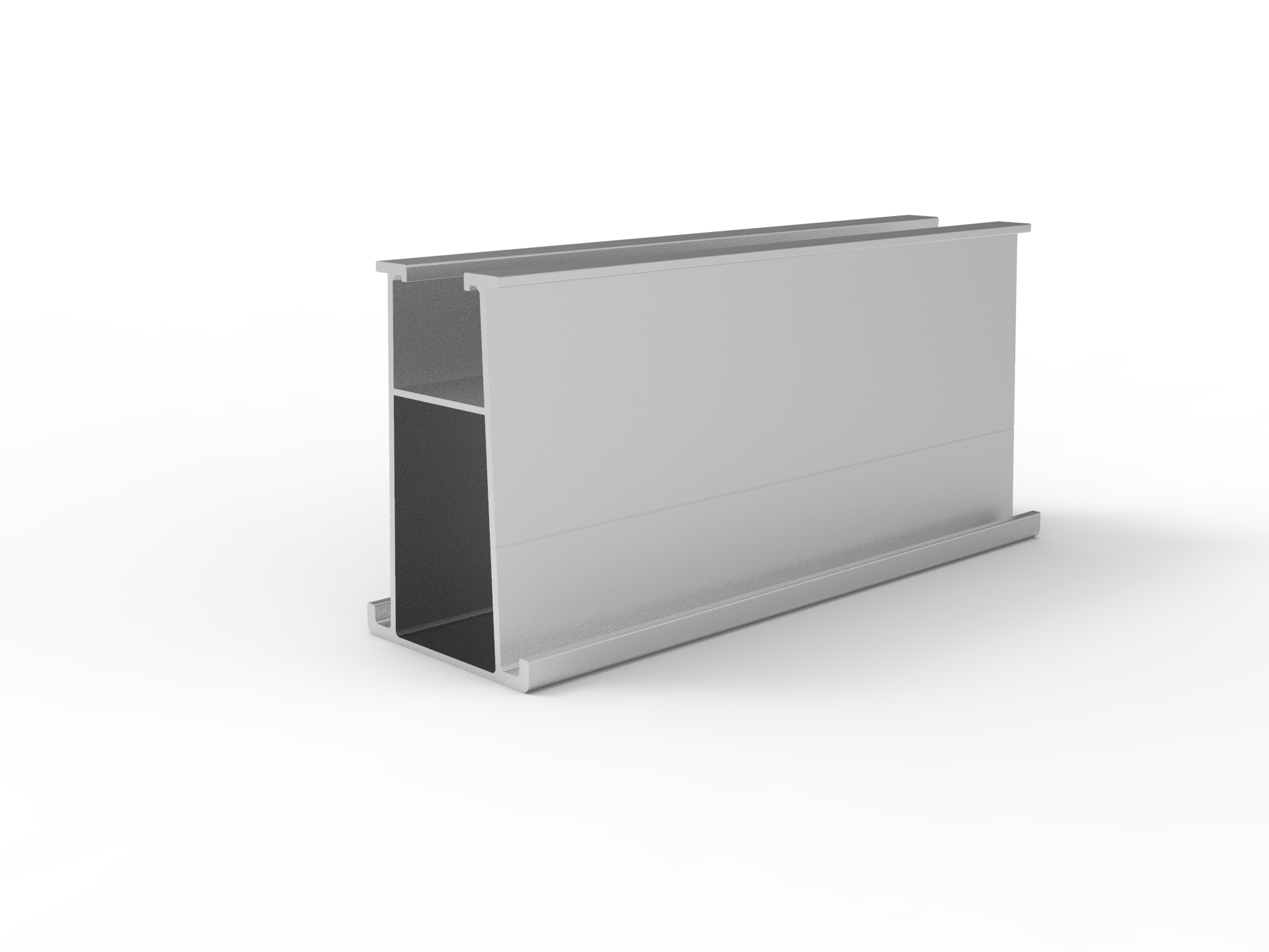 Алюмініевая рэйка для мацавання молаты MW-R-70