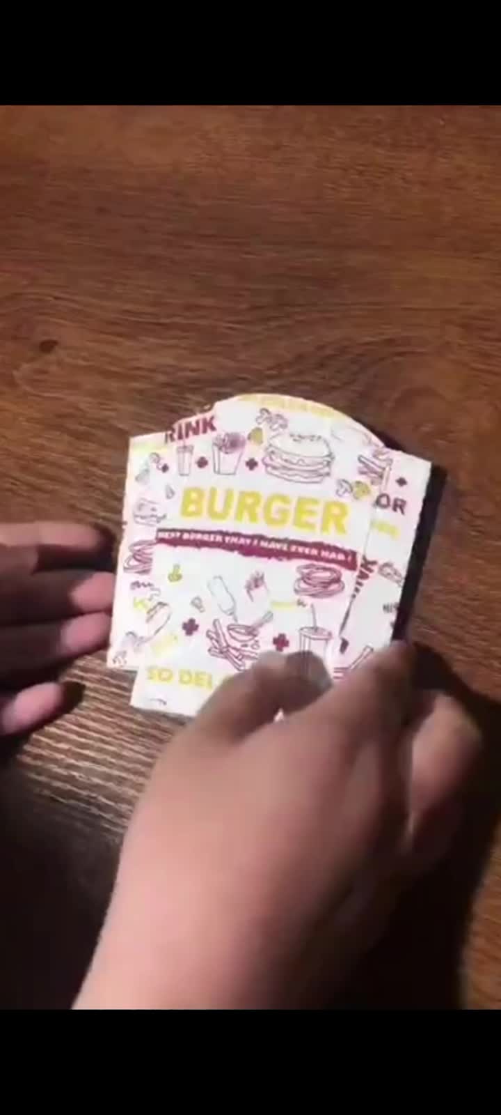 Takeaway Packaging French Fries Container