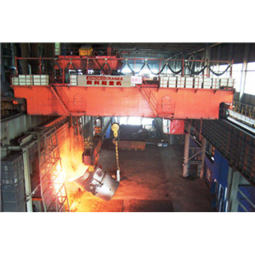 260 Tonnen metallurgischer Overhead Crane Light Gewichts Design zur Verbesserung der Raumnutzung