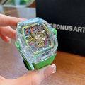 Exquisite Men's Automatic Mechanical Watch with 42mm Sapphire Tonneau-Shaped Case1
