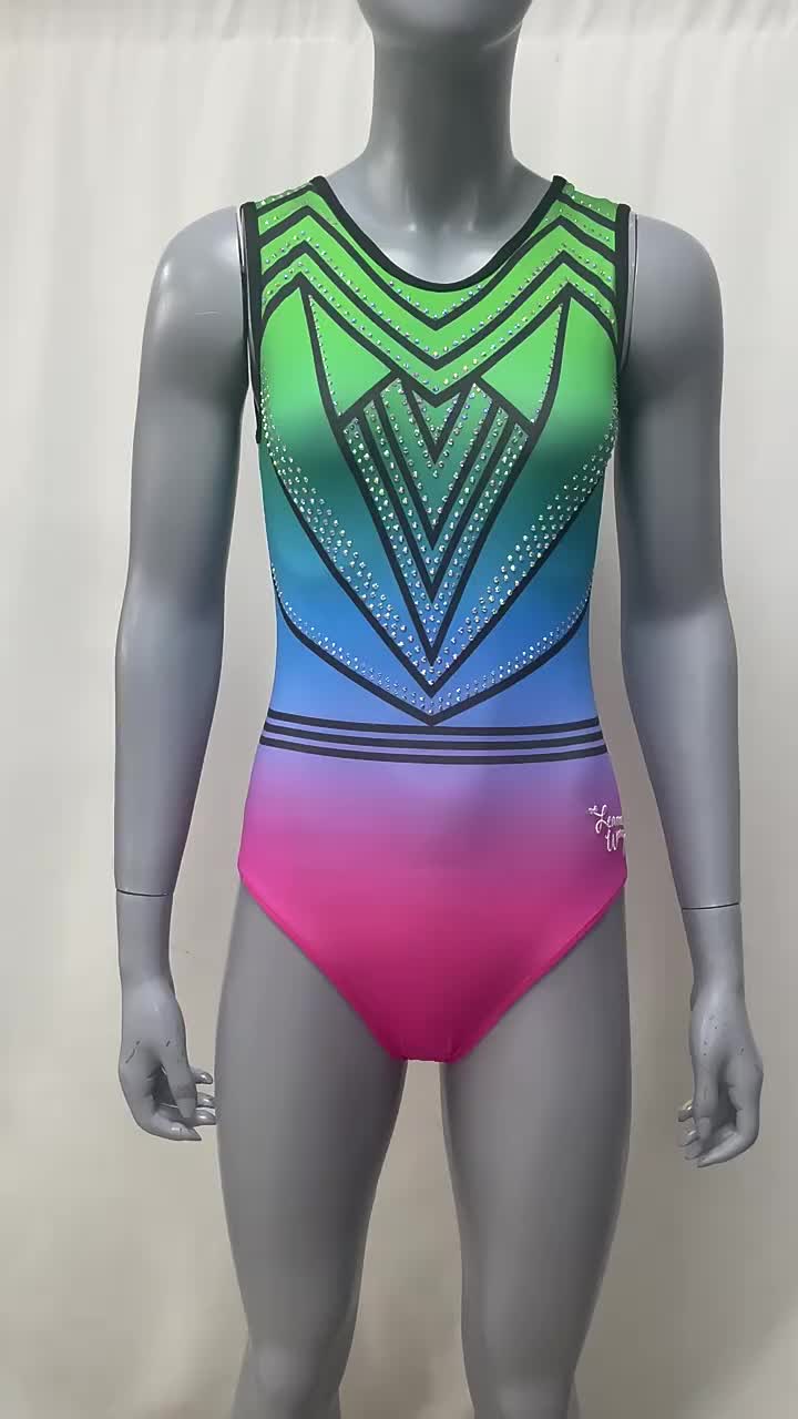 Сублимация Girls Gymnastic Lotards