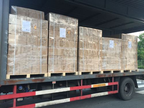 600000pcs 10*30 mm Sunta di vetro inviata a USA Today