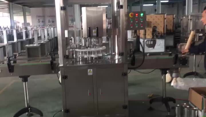 Vacuum nitrogen can seaming machine2