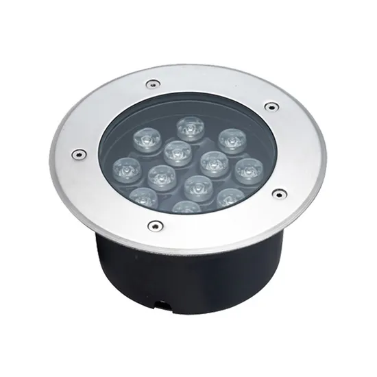 Colorida iluminación LED subterránea RGB con control remoto1
