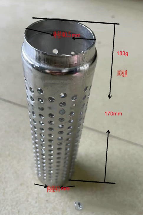 Stainless Steel Dyeing Bobbin