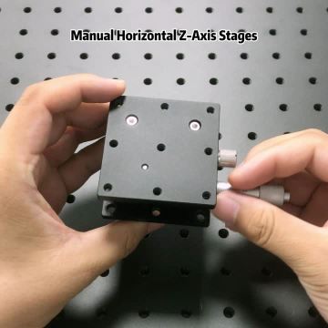 Manual Horizontal Z-Axis Stages