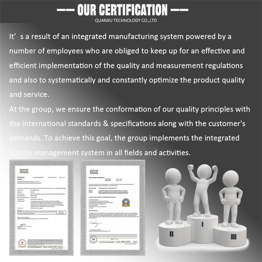 Our Certification 2