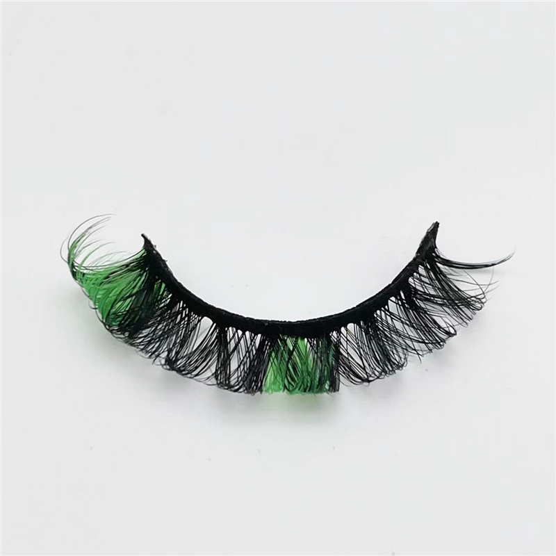 green russian lashes