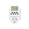 Smart Adapter EU AC Power Indoor Timer Socket Plug with Dial1