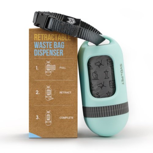 Haustier Retractable Abfall -Taschenspender, Hundekotbeutelhalter