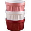 Customized Round Ceramic Glazing French Souffle Dishes - Hot Selling Ramekins1