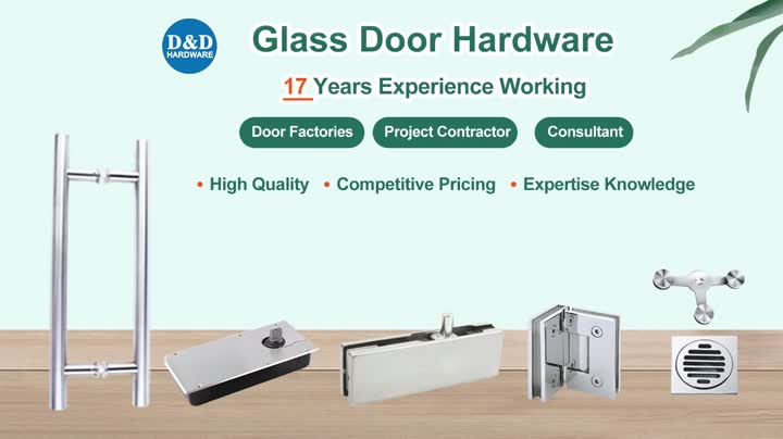 Set hardware di vetro