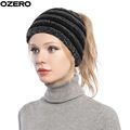 Custom Size OZERO Insulating Winter Beanie - Polyester Windproof Flexible Fur Hat for Countryside Walks1