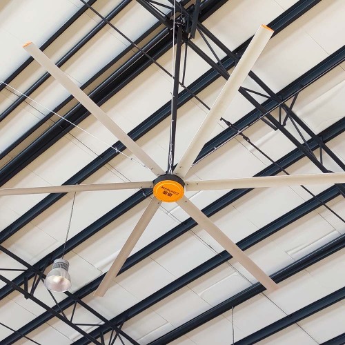 What are the advantages of ventilation and cooling of HVLS  fan in warehouse industry? 