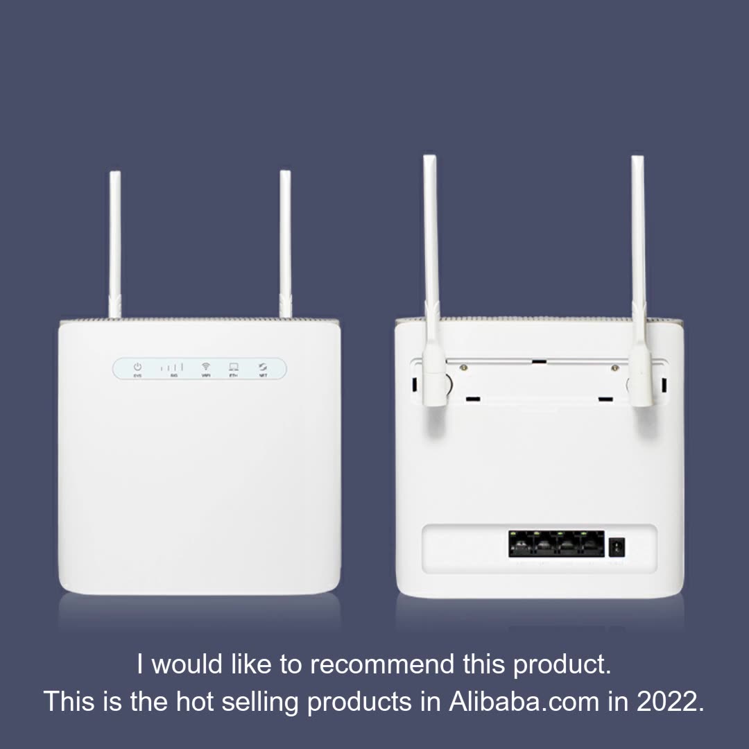 Router wifi 4G LTE 4G dla bezprzewodowego łącza szerokopasmowego i łatwego w użyciu1
