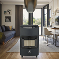 LUOQI Portable Industrial Propane Gas Heater - CE Certified, Anti-Tilt, 4.2KW1