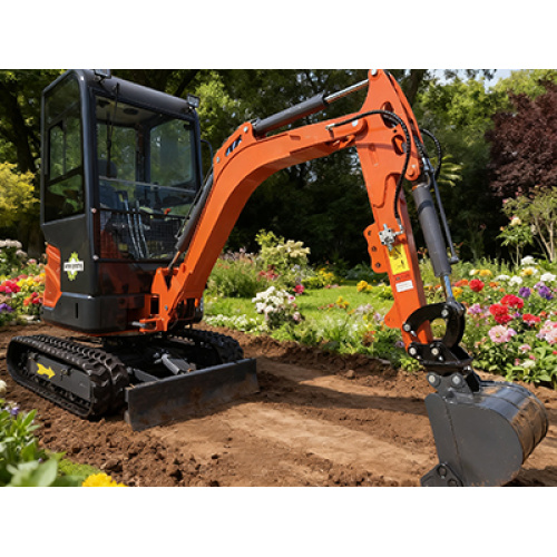 1.8 Ton Mini Crawler Excavator - A Versatile Garden Machinery Tool