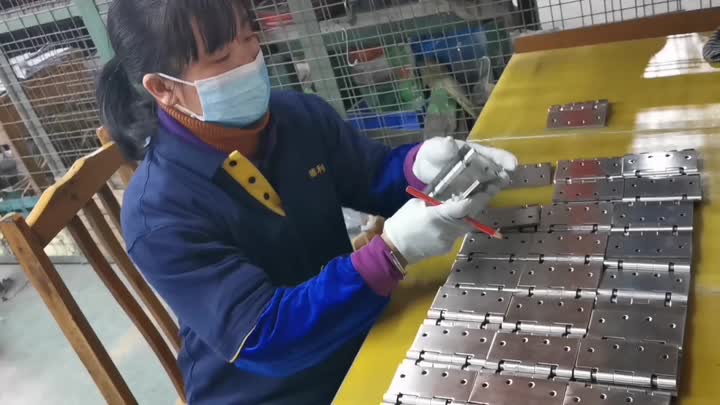 Bản lề cửa phần cứng lãnh đạo - QC