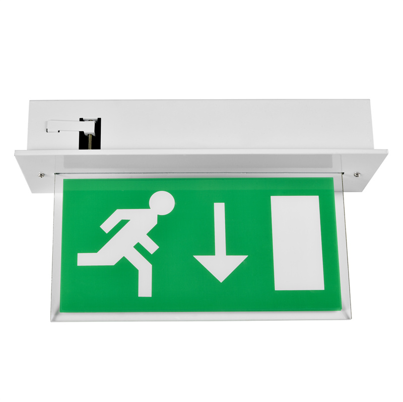 Singapore Recessed Emergency Exit Light Sign