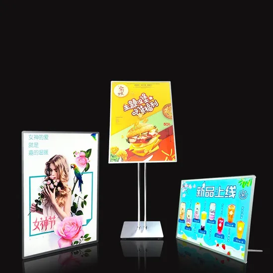 Póster de película LED Publicidad Caja de luz Snap Frame LAMPT1