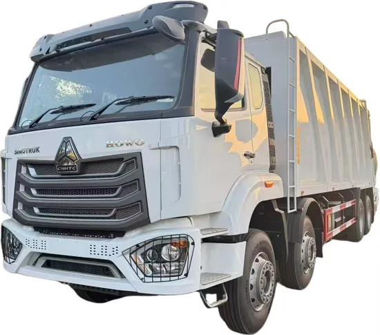 HOWO 30 Cbm Pemuat Belakang Trak Sampah Mampat Manual Enjin Diesel Kotak Gear Motor Euro 3-6 Pemacuan 8X4 Mampatan Cekap1