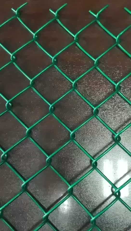 Cyklonowa siatka z siatką PVC powlekane łączenie łańcucha 1