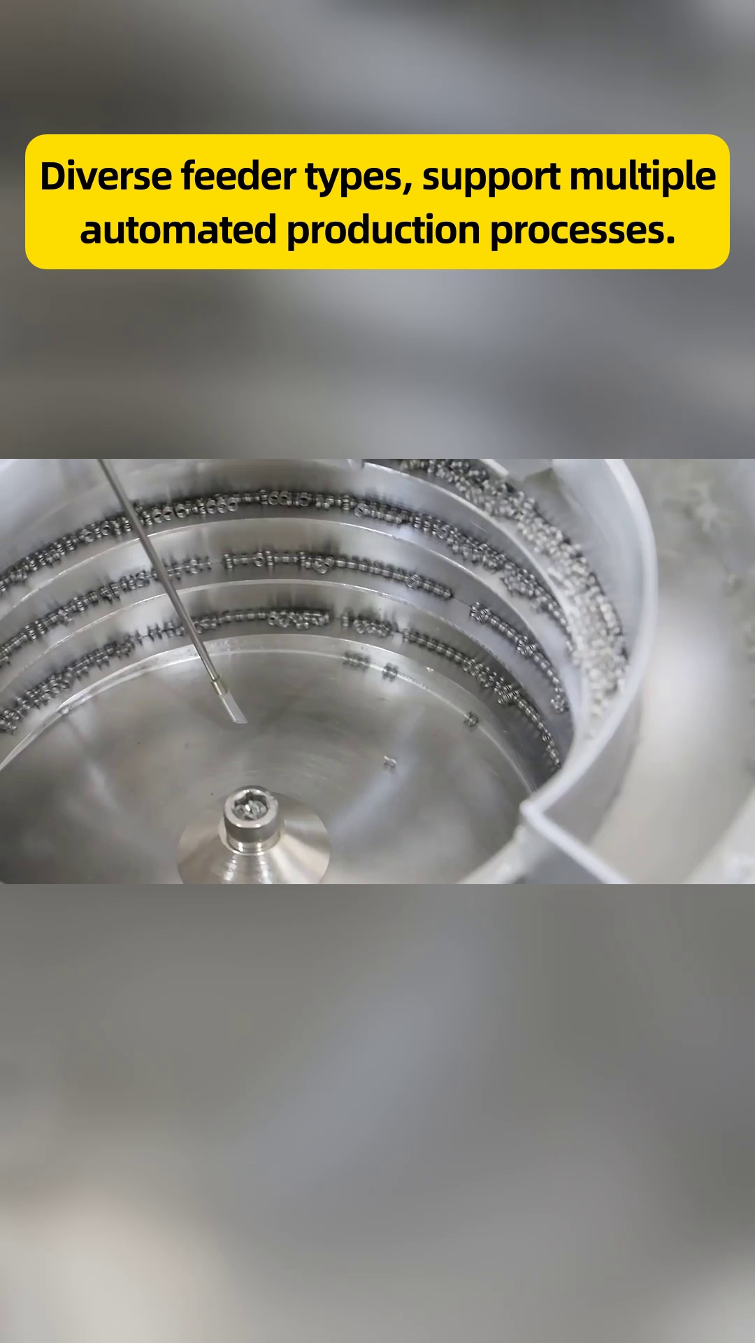 Mecanism de alimentare integrat asortat cu mașini de presă, asamblare și testare
