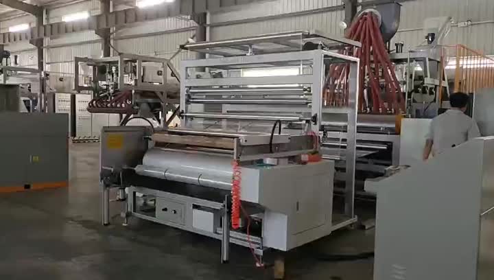 Ecuador Customer CL-65/90 / 65A Pallet Stretch Film Equipment.mp4