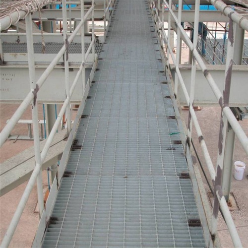 Where can steel grating be used?