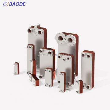 Application and principle of brazed plate heat exchanger in production