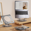 Verstellbarer, faltbarer Laptop-Tisch aus Stahl, 360-Grad-Drehung, Notebook-Ständer, 16 Zoll, für den Bürogebrauch. Neu1