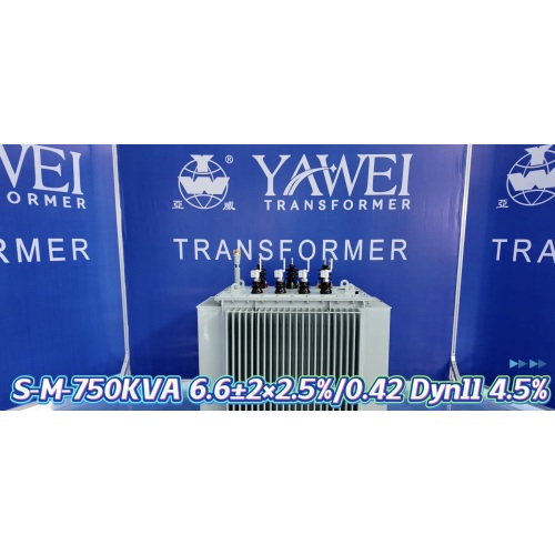 Distribuční transformátor 750kva 6,6kv