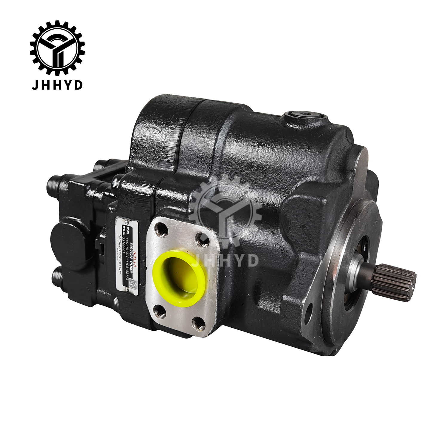 Тест производительности гидравлического насоса PVD-2B-31P мини-экскаватора JCB 8025