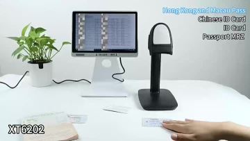 XT6202 Passport ID Card Scanner Wireless