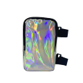 Low price Sliver Waterproof Holographic PU thigh bag Drop Leg Bag for Women Phone Leg Bags with Adjustable Straps1