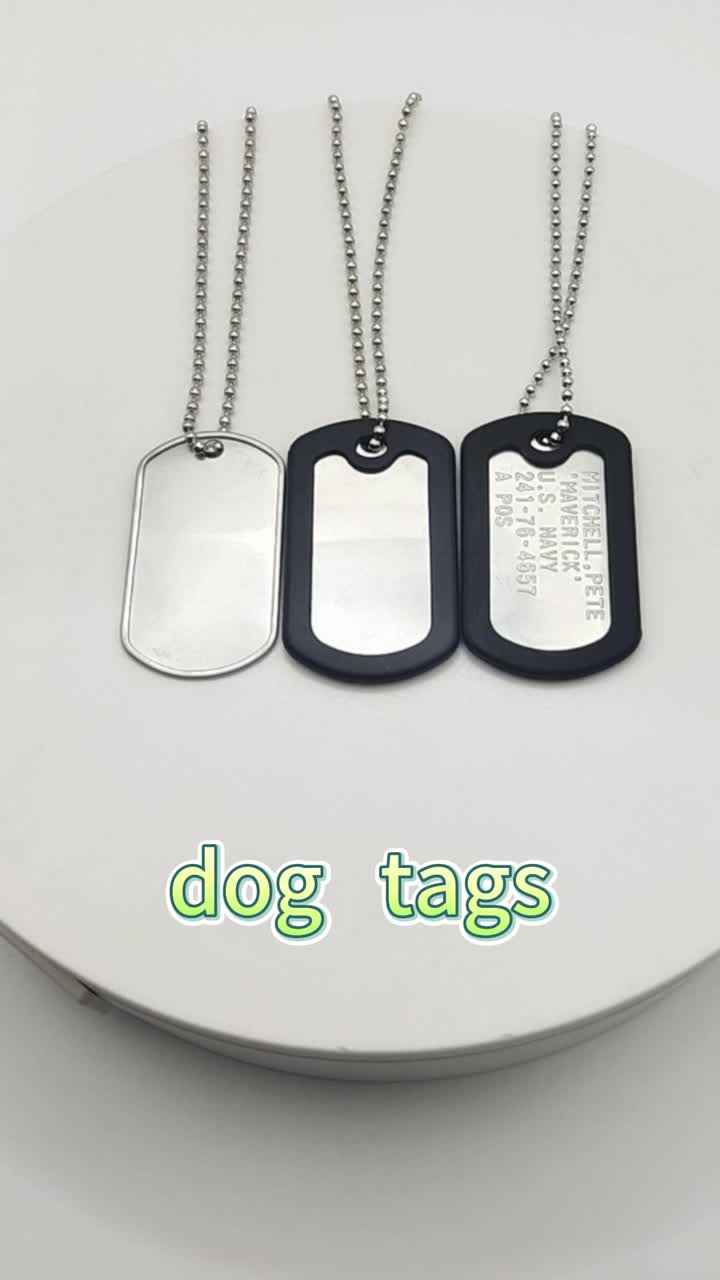 Dog tag metal guanwang