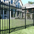 Modern Security Commercial Aluminum Fencing - Powder Coated Ornamental Garden Fence1
