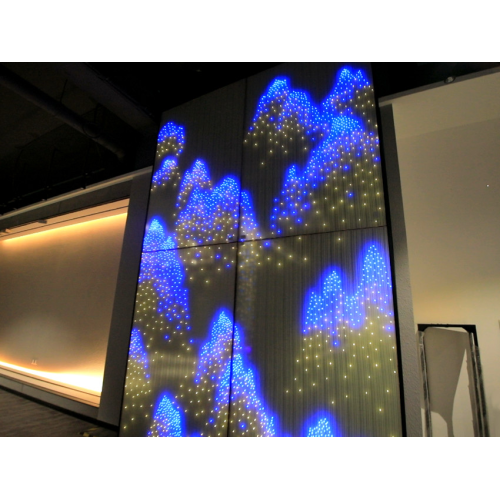 What kind of changes can luminous decorative LED glass bring to interior decoration?