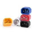 IEC C13 C14 Plug Insert Socket Assembled Fittings for Crimping1