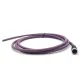 7/8 &quot;Cable de bus de campo de conector recto de Devicenet