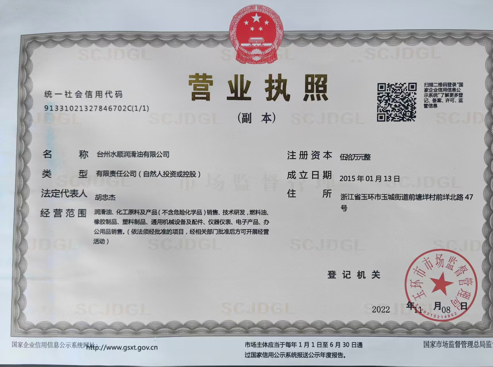 business license
