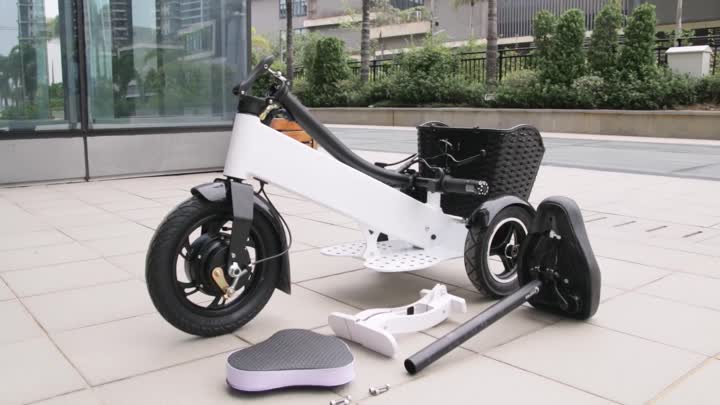 FS-12 Electric Scooter For Commuting assembly