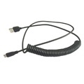 Micro USB Spiral Cable - Curly Cord Custom USB Cable1