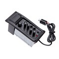 7545R 4 Band Guitar Equalizer - Adjustable EQ for Classical & Electric Acoustic Guitars1