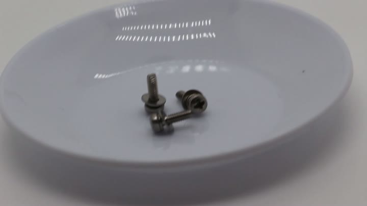 Industrial rust-proof pan head cross slot M2.5 SUS410 corrosion-resistant nail