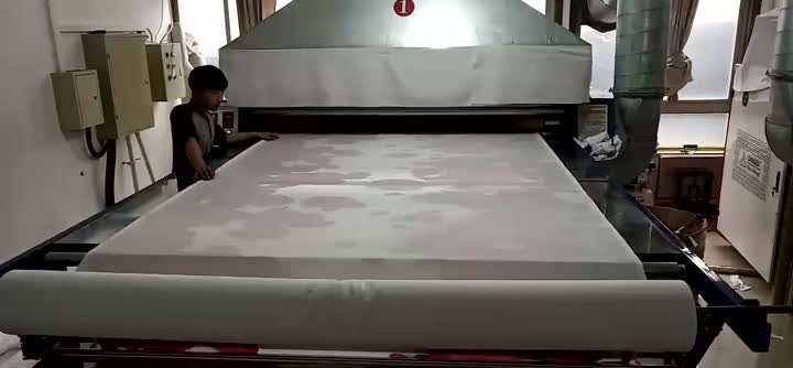 Curtain production line